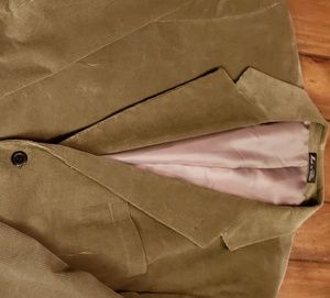 Olive Curderoy Blazer Sz 44R